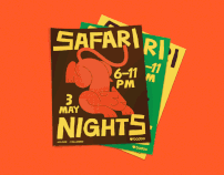 Safari Nights Event Identity