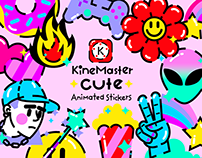 KineMaster Cute Animated Stickers Pack