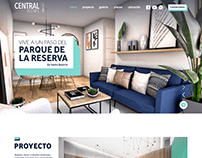 Central Home - Landing page