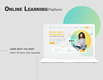 Online Learning Platform UI/UX Design