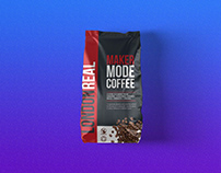 Free Blended Coffee Mockup