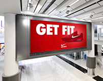 Nike Banner and web ad