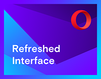 Refreshed UI - Opera Desktop