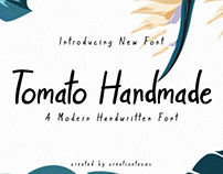 Tomato Handmade Handwriten Font