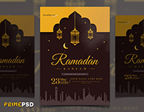Ramadan Iftar Party Flyer Free PSD
