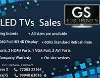 GS Electronics - Business Card - TV Sales