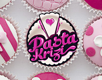 Pasta Krizi Cupcakes Branding