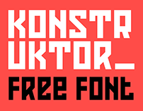 Konstruktor Free Font