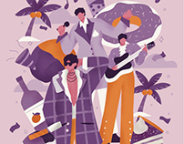 Poster design Purple Reign