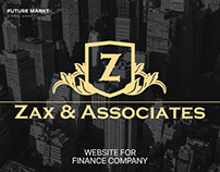ZAX | Corporate website for a financial company