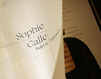 Sophie Calle · Public Intimacy