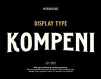 Kompeni - Serif Display Font
