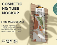 Cosmetic HQ Tube Mockup