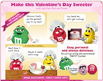 My M&M's Direct Response Valentine's Day Campaign