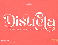 Distrela - Free Romantic Serif Font