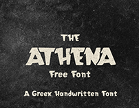 Athena VKF | Free Greek Handwritten Font
