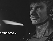Harrison Ford Blade Runner Replicant Poster