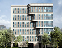 CGI:Office Building On Leninsky