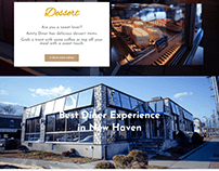 Web design and Develop for Amity Diner New Haven