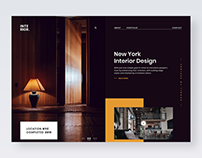 New York Interior Design Agency Website Design