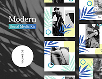 Modern Social Media Kit (Vol. 33) (COPY)