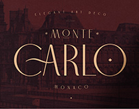 Carlo Monaco - Elegant Art Deco Typeface