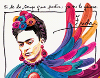Bohemian Poster - Frida Kahlo