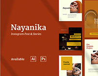 Nayanika - Instagram Post & Stories