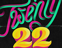 2022 Typographic Poster