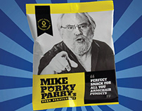 Mike Parry talkSPORT Presenter - Pork Scratchings