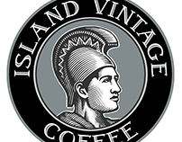 Island Vintage Coffee Logomark Created by Steven Noble