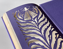 Papercutting on Hardcover books