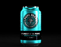 Pure Beer Branding Concept 🍺