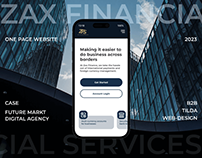 Zax Financial Services | Web-design | Website