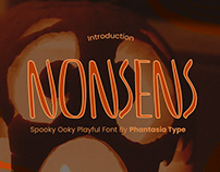 Nonsens - Free Playful Spooky Display Font