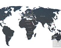 Siskon World Map Animation