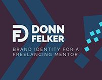 Donn Felker • Brand Identity for a Freelancing Mentor
