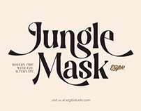 Jungle Mask - Modern Chic Font
