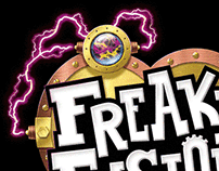 Monster High Freaky Fusion Logo Design