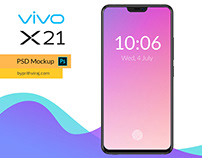 Free Vivo X21 mockup