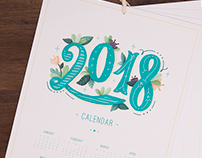2018 Calendar - Collaborative project