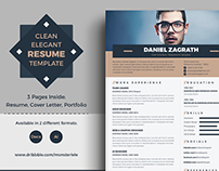 Clean Elegant Resume/CV Template
