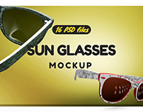 Sun Glasses Mockup