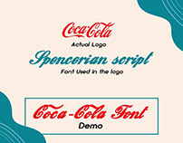 The Logo Font Of Coca Cola