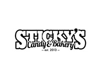 Sticky's Candy & Bakery Rebrand