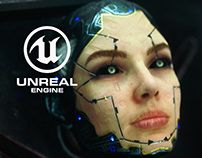 CYBER WOMAN Unreal Engine 5 By Oscar creativo