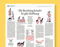 Illustrations for Frankfurter Allgemeine Zeitung