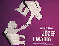 Theater Poster for "Josef and Maria" by Peter Turrini