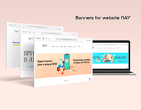 Banners for website RAY