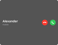 UI UX User flow: 2nd incoming call on iPhone